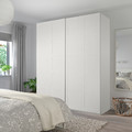 BERGSBO Pair of sliding doors, white, 200x236 cm