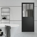 GoodHome Industrial Internal Door 80, left, black