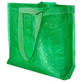 AURTIENDE Carrier bag, medium, green, 45x18x45 cm/36 l