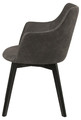 Upholstered Chair Bella, anthracite