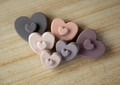 Bo Jungle B-Silicone Stacking Hearts 0+