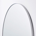 LINDBYN Mirror, aluminium, 80 cm