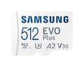 Samsung Memory Card EVO+ mSD with Adapter 512GB MB-MC512KA/EU