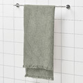 VALLASÅN Bath towel, light green, 70x140 cm