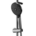 GoodHome Shower Set Kolmia 1-spray, titanium