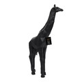 Decorative Figure Giraffe 40cm, black