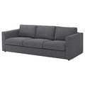 VIMLE 3-seat sofa, Gunnared medium grey