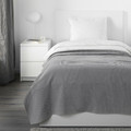 INDIRA Bedspread, gray, 150x250 cm