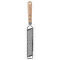 VARDAGEN Zester with handle, stainless steel/beech, 33 cm