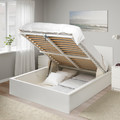 MALM Ottoman bed, white, 140x200 cm