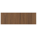 TISTORP Drawer front, brown walnut effect, 60x20 cm
