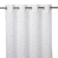 Curtain GoodHome Pyrite 140x260cm, silver