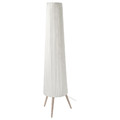 ÖKENSAND Floor lamp, beech/white