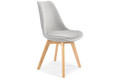 Upholstered Dining Chair Bolonia Lux, grey