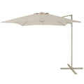 Garden Parasol Umbrella GoodHome Kalanga 2.5 x 2.5 m, white