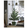 VINTERFINT Artificial potted plant, in/outdoor/Christmas tree green, 12 cm