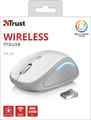 Trust Optical Wireless Mouse YVI FX, white