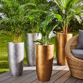 Plant Pot 62cm, gold