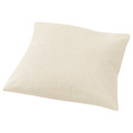 VIDEPLATTMAL Cushion cover, light beige, 40x40 cm