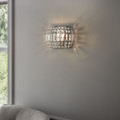 GoodHome Wall Lamp Digya E14, chrome