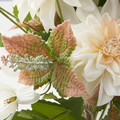 SMYCKA Artificial bouquet, in/outdoor/Dahlia, 55 cm