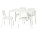 MELLTORP / TEODORES Table and 4 chairs