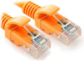 Gembird Patch Cord Cat5e UTP 0.5m orange moulded strain relief