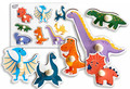 Smily Play Wooden Puzzle Dinosaurs 18m+