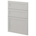 METOD 3 fronts for dishwasher, Lerhyttan light grey, 60 cm