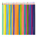 Starpak Pastel Triangular Colour Pencils 24 Colours