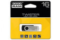 Goodram Flash Drive TWISTER 16GB Black USB2.0