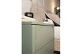 Bedside Table Nightstand Sonatia II 45 cm, olive