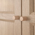 OXBERG Door, oak effect, 40x192 cm