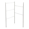 GoodHome Free-standing Towel Rail Koros, chrome