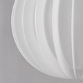 HAVSFJÄDER Pendant lamp shade, white, 42 cm