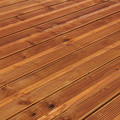 Wood Deck Board 240 x 14.4 x 2.7 cm, pine, brown