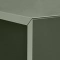 EKET Wall-mounted shelving unit, grey-green