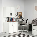 SMÅSTAD Wall cabinet, white white, with 1 shelf, 60x30x60 cm