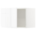 METOD Wall cabinet, white/Voxtorp high-gloss/white, 60x40 cm