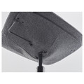 LÅNGFJÄLL Office chair, Gunnared dark grey, black