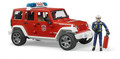 Bruder Jeep Wrangler Fire Department 4+