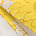 KRANSMALVA Duvet cover and 2 pillowcases, yellow, 200x200/50x60 cm