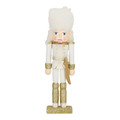 Nutcracker Christmas Decoration Henry 4 18cm, white