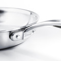 SENSUELL Frying pan, stainless steel, grey, 28 cm