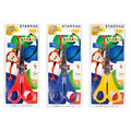 Starpak School Scissors Safari 13cm for Left-Handed 1pc, random colours