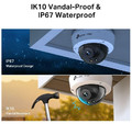 TP-Link Camera VIGI C250(2.8mm ) 5MP Full-Colour Dome