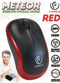 Rebeltec Optical Wireless Mouse Meteor, red