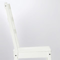 NORDVIKEN / NORDVIKEN Table and 4 chairs, white, white, 152/223x95 cm