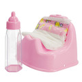 Accessories for Baby Doll Potty, Diapers, Nappy 3+