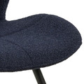 Upholstered Chair Petri, dark blue